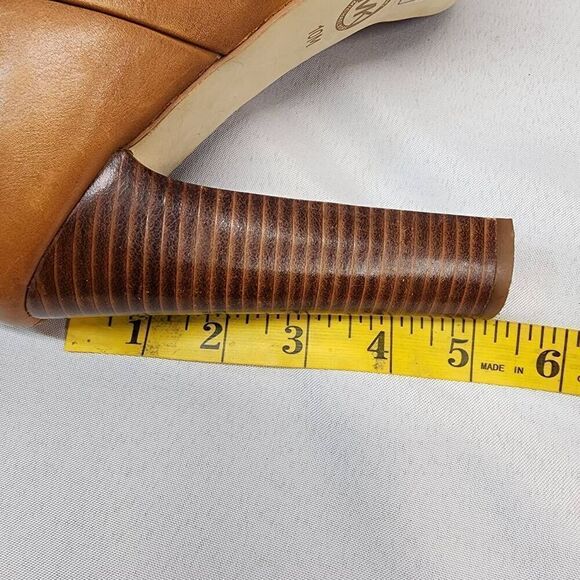 Michael Kors Size 10 Women's Leather Ankle Booties Lesly 5" Heel - Picture 7 of 11